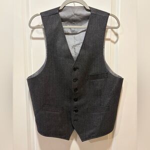 Black Brown 1826 Dark Grey Men’s Waistcoat
